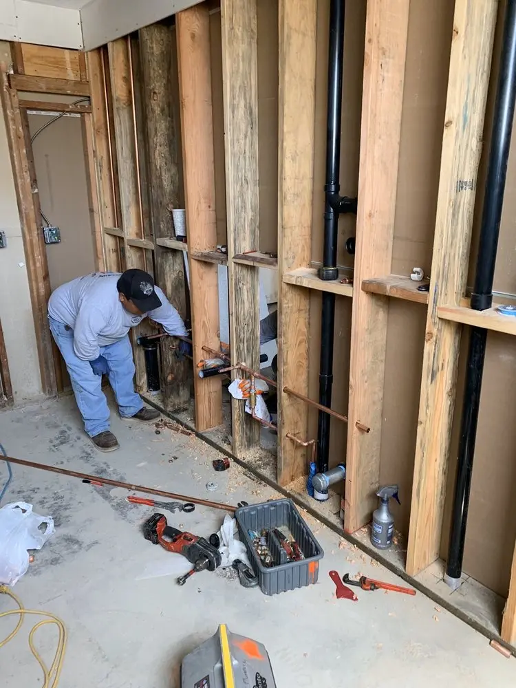 Commercial rough-in plumbing for Commercial Plumbing in Parkway - Wheelers Farm Road